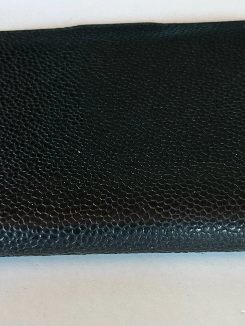 Vintage Chanel Black Caviar Wallet